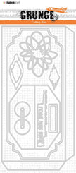 SL Cutting Die Envelope Slimline Grunge Collection 120x245mm nr.27
