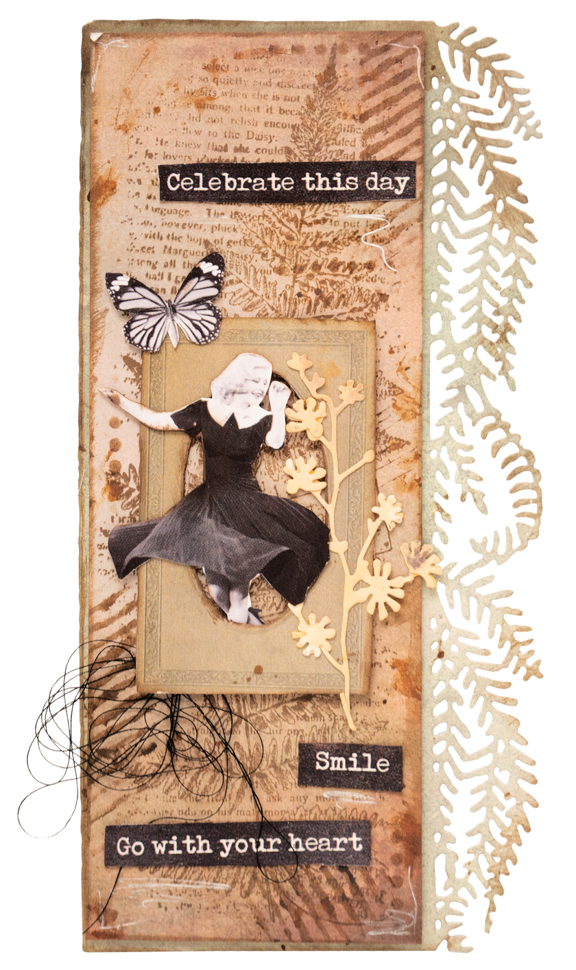 SL Cutting Die Botanical Elements Grunge Collection 13 PC