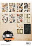 SL Die-Cut Paper Pad Paper Elements Grunge Collection 148x210x5mm 20 Sheets