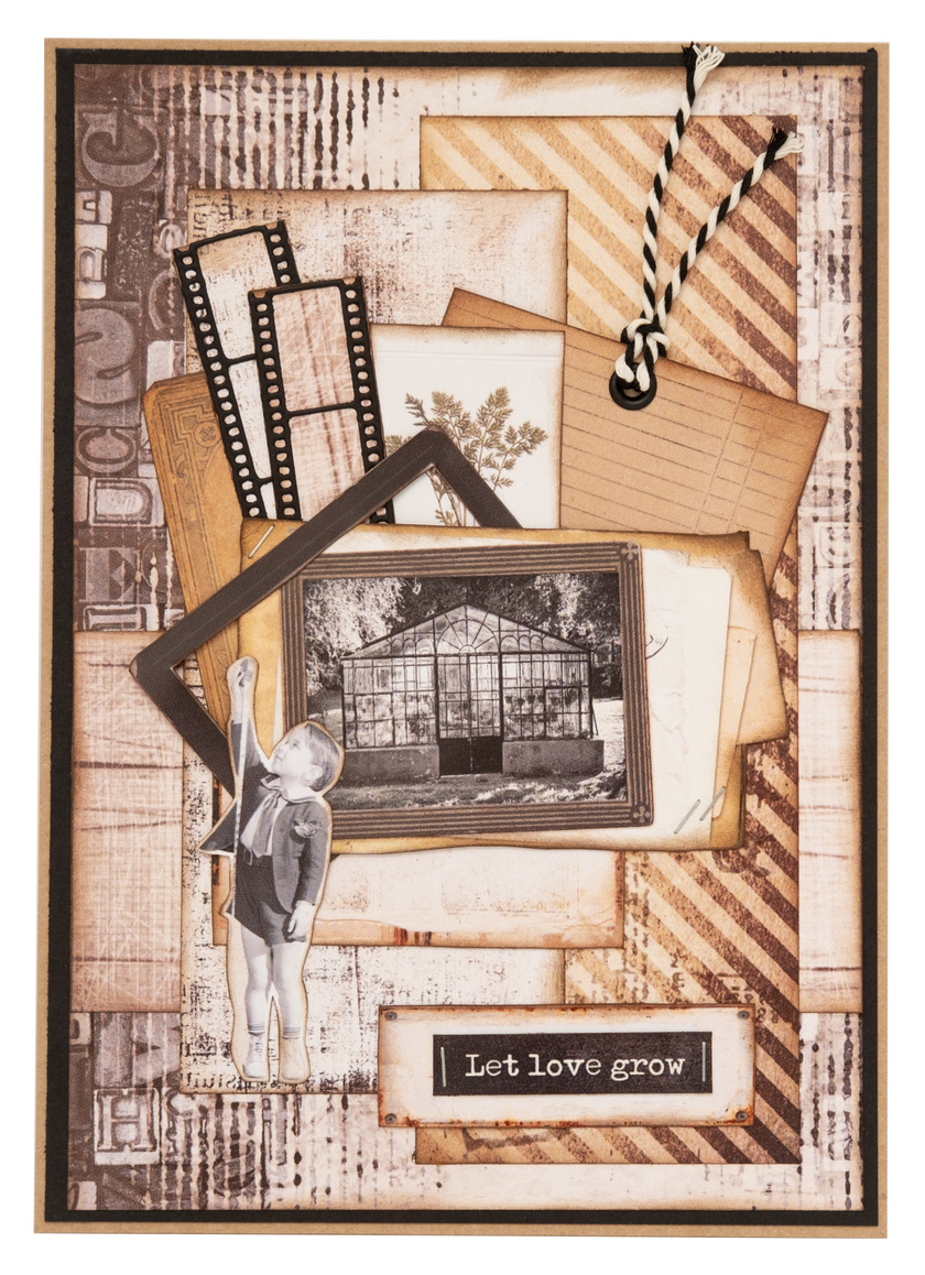 SL Paper Pad Vintage Papers Grunge Collection 36 SH
