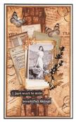 SL Clear Stamp Botanical Elements Grunge Collection 8 PC