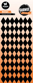 SL Mask Diamond Pattern Grunge Collection 1 PC