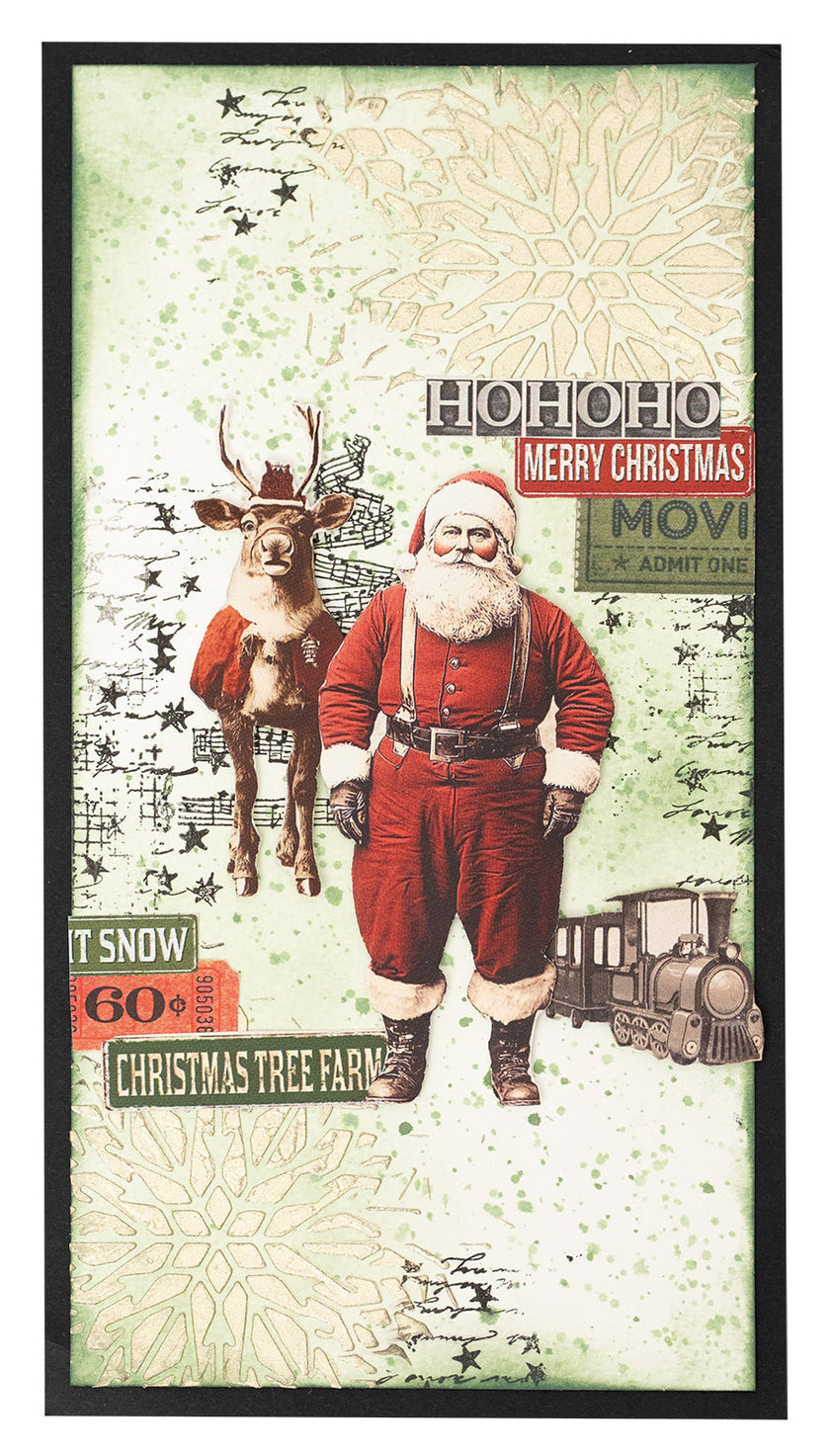 SL Clear Stamp Starry Background Grunge Collection 1 Pieces