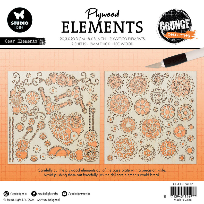 SL Plywood Elements Gear Elements Grunge Collection 2 PC