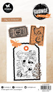 SL Stamp & Cutting Dies Tag & Tickets Grunge Collection 93x136x1mm 11 Pieces
