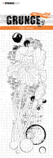 SL Clear Stamp Iris Grunge Collection 210x74x3mm 1 PC nr.203