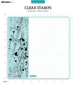 SL Clear Stamps Violin Invention Grunge Collection 68x202x3mm 1 PC nr.512