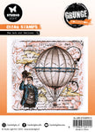 SL Clear Stamps The Hot Air Balloon Grunge Collection 122x122x3mm 1 PC nr.513