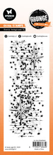 SL Clear Stamp Starry Background Grunge Collection 1 Pieces