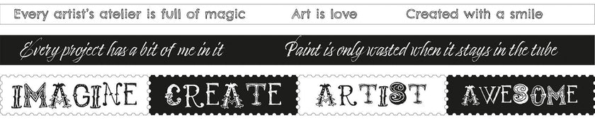 SL Washi Tape Background Artist’s Atelier 47x36x36mm 3RL nr.03