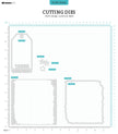 SL Cutting Die Card Shape Grunge Collection 135x135x1mm 8 PC nr.434