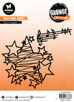 SL Cutting Die Stars & Music Grunge Collection 135x135x1mm 2 PC nr.435