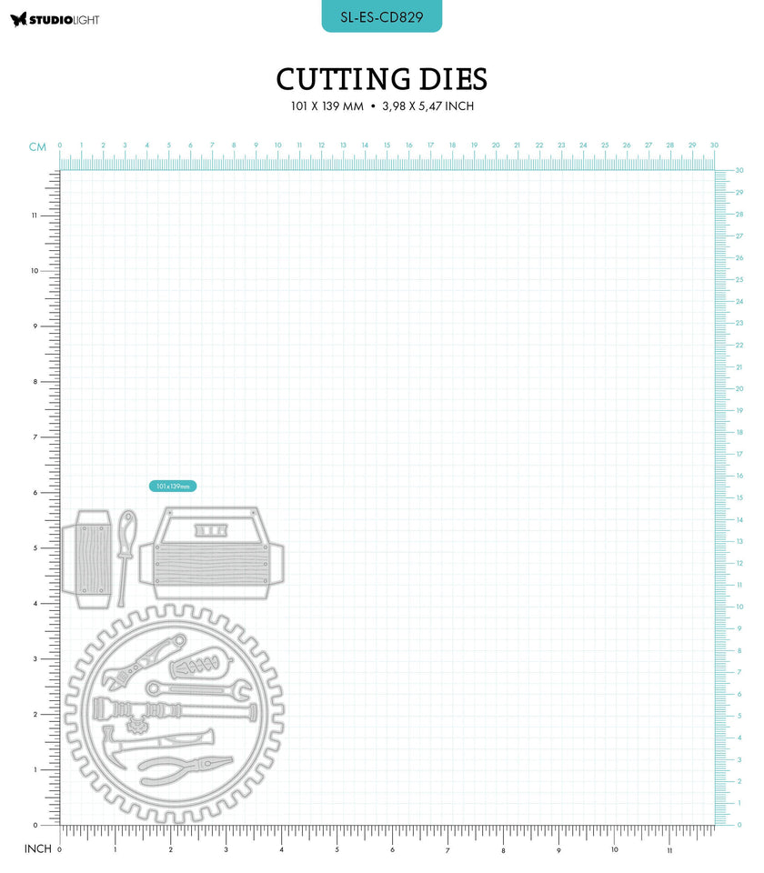 SL Cutting Dies Toolbox Gearhead's Workshop 11 PC