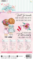 SL Clear Stamp Friends Little Blossom 105x148x3mm 1 PC nr.194