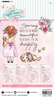 SL Clear Stamp Puppy Love Little Blossom 105x148x3mm 1 PC nr.195