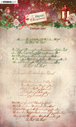 SL Clear Stamp Christmas Script Magical Christmas 87x129x3mm 1 PC nr.501