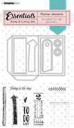 SL Stamp & Cutting Die Planner elements Planner Essentials 110x140mm nr.02