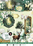SL Die-Cut Paper Pad Embellishments Quiet Morning 148x210x5mm 20 Sheets