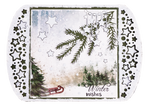 SL Cutting Die Card Shape Sending Joy 148x205mm nr.54