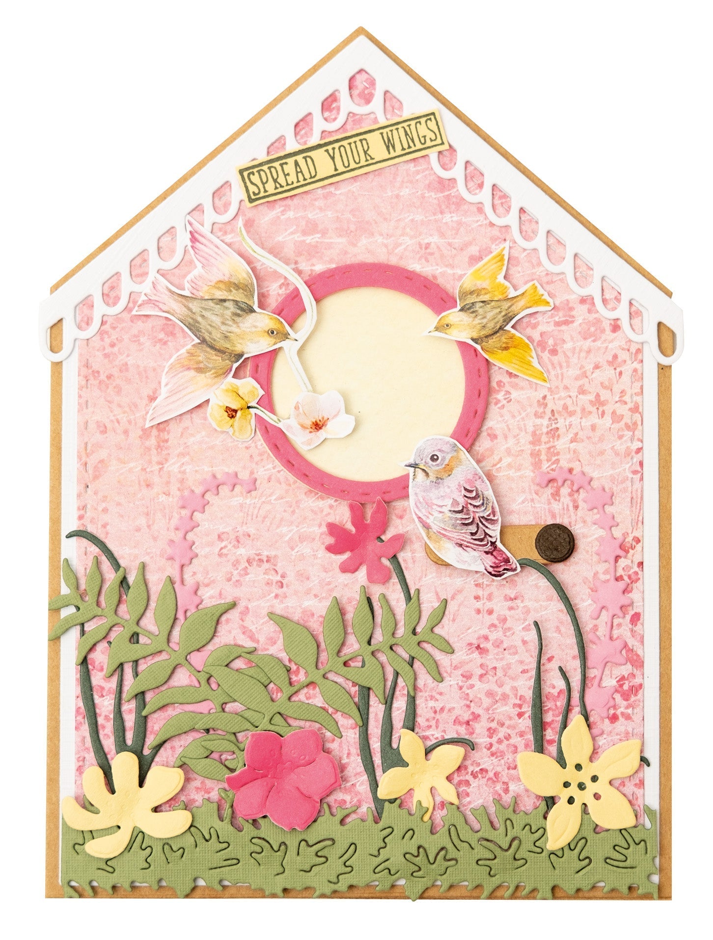 SL Die-Cut Paper Pad Paper Elements Spring Meadow 20 SH