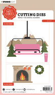 SL Cutting Die Ski Lift Sweet Stories 152x99x1mm 18 PC nr.682