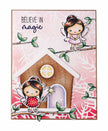 SL Clear Stamp Quotes Believe In Yours Elf Sweet Stories 148x105x3mm 45 PC nr.498