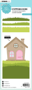 SL Cutting Die Grass Borders Sweet Stories 208x61x1mm 3 PC nr.684