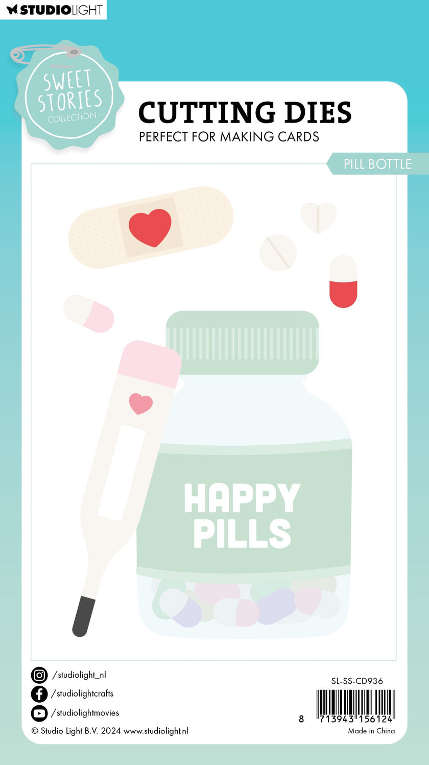 SL Cutting Die Pill Bottle Sweet Stories 17 PC