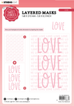 SL Mask Love Sweet Stories 150x210x1mm 1 PC nr.161