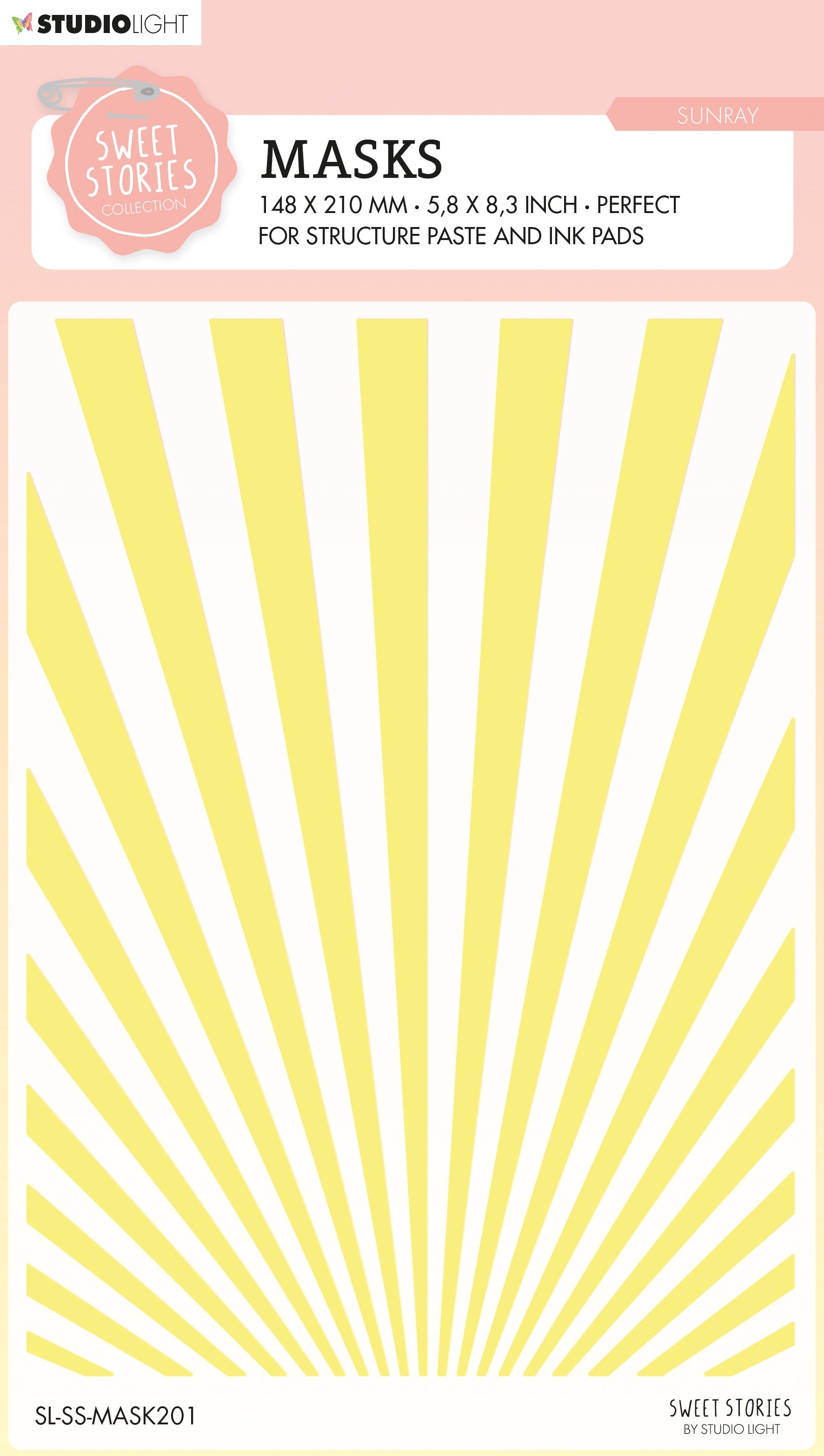 SL Mask Sunray Sweet Stories 150x210x1mm 1 PC nr.201