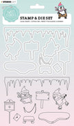SS Stamp & Cutting Die Penguin  Sweet Stories 160x270x1mm 1 PC nr.18