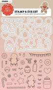 SS Stamp & Cutting Die Gingerbread Sweet Stories 215x160x1mm 69 PC nr.50