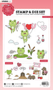 SL Stamp & Cutting Die Toadally In Love Sweet Stories 154x213x1mm 62 PC nr.52