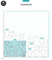 SL Stamp & Cutting Die Snow Fun Sweet Stories 154x223x3mm 22 PC nr.66