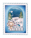 SL Stamp & Cutting Die Snow Fun Sweet Stories 154x223x3mm 22 PC nr.66