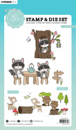 SL Stamp & Cutting Die Outdoorsy Sweet Stories 154x223x3mm 19 PC nr.74
