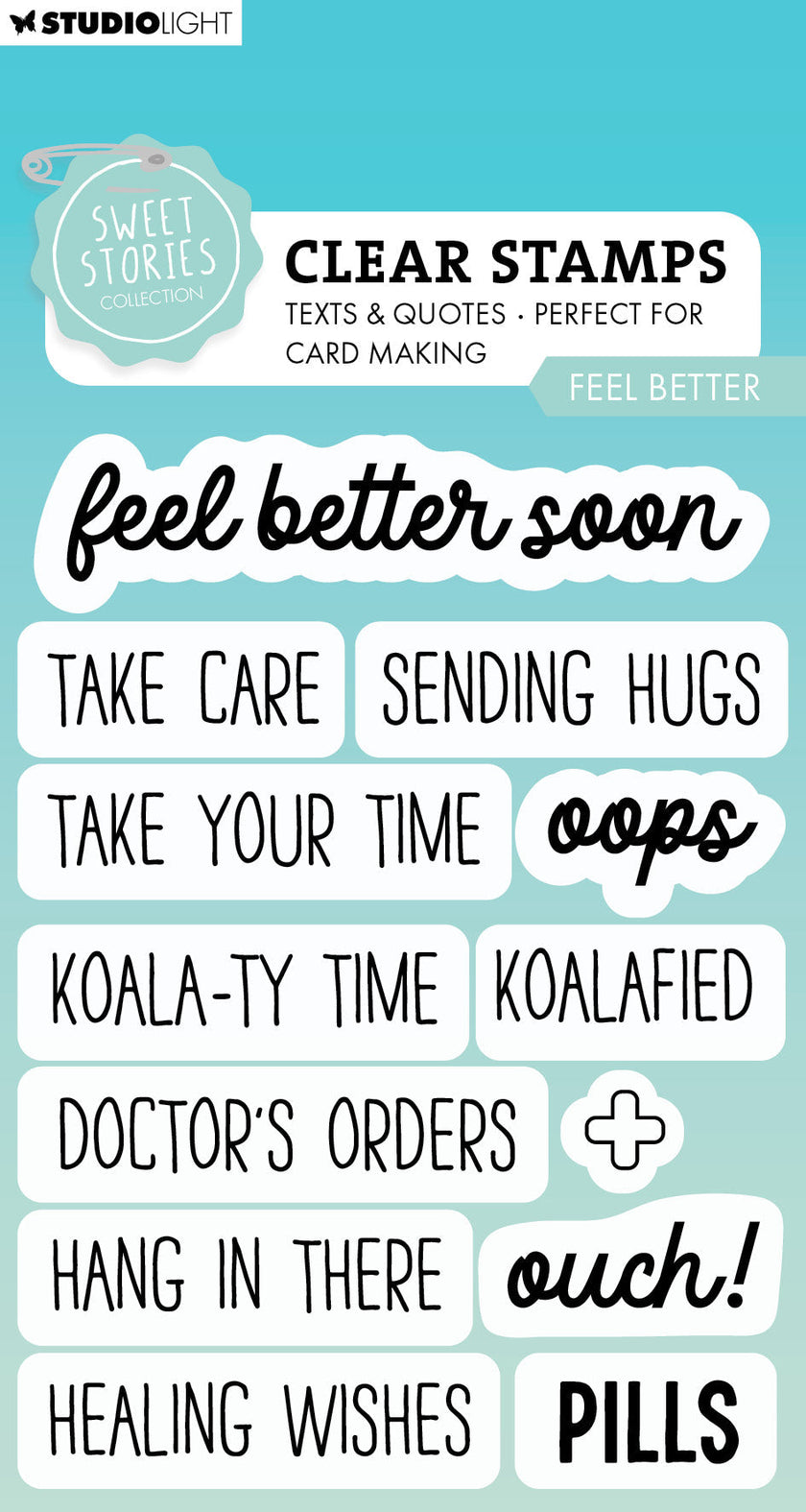 SL Clear Stamp Feel Better Sweet Stories 13 PC