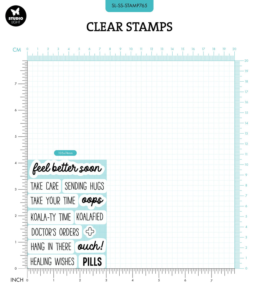SL Clear Stamp Feel Better Sweet Stories 13 PC