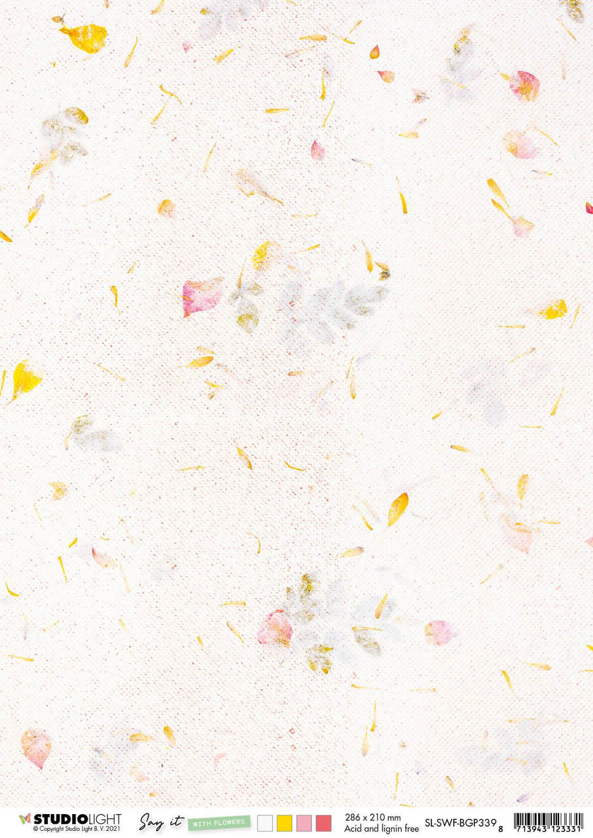 BG Paper Say it with Flowers 210x297mm nr.339