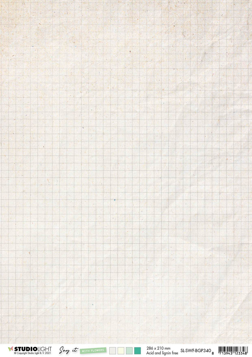 BG Paper Say it with Flowers 210x297mm nr.340