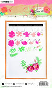 Cutting & Embossing Die Say it with Flowers 103x143mm nr.402