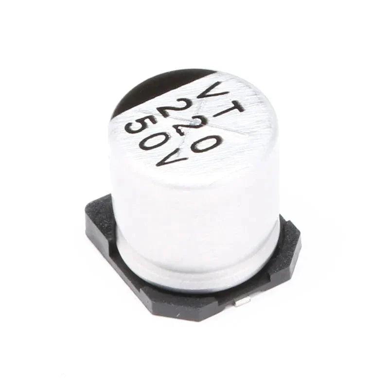 10 pcs 50V 220UF SMD Aluminum Electrolytic Capacitors