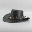 Shapeable Cowboy Hat with 12 Gauge Bullet Slice & Embellishments