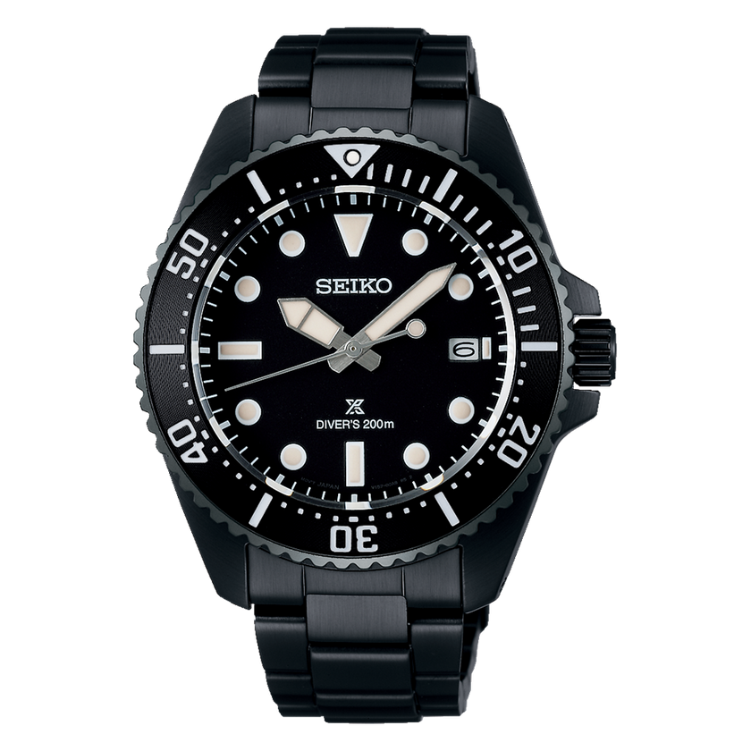 SEIKO Prospex Solar Diver All Black | SNE599
