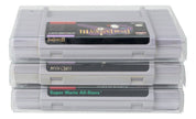 Nintendo SNES (Cartridge) - EVORETRO PET Protectors - Pack of 25