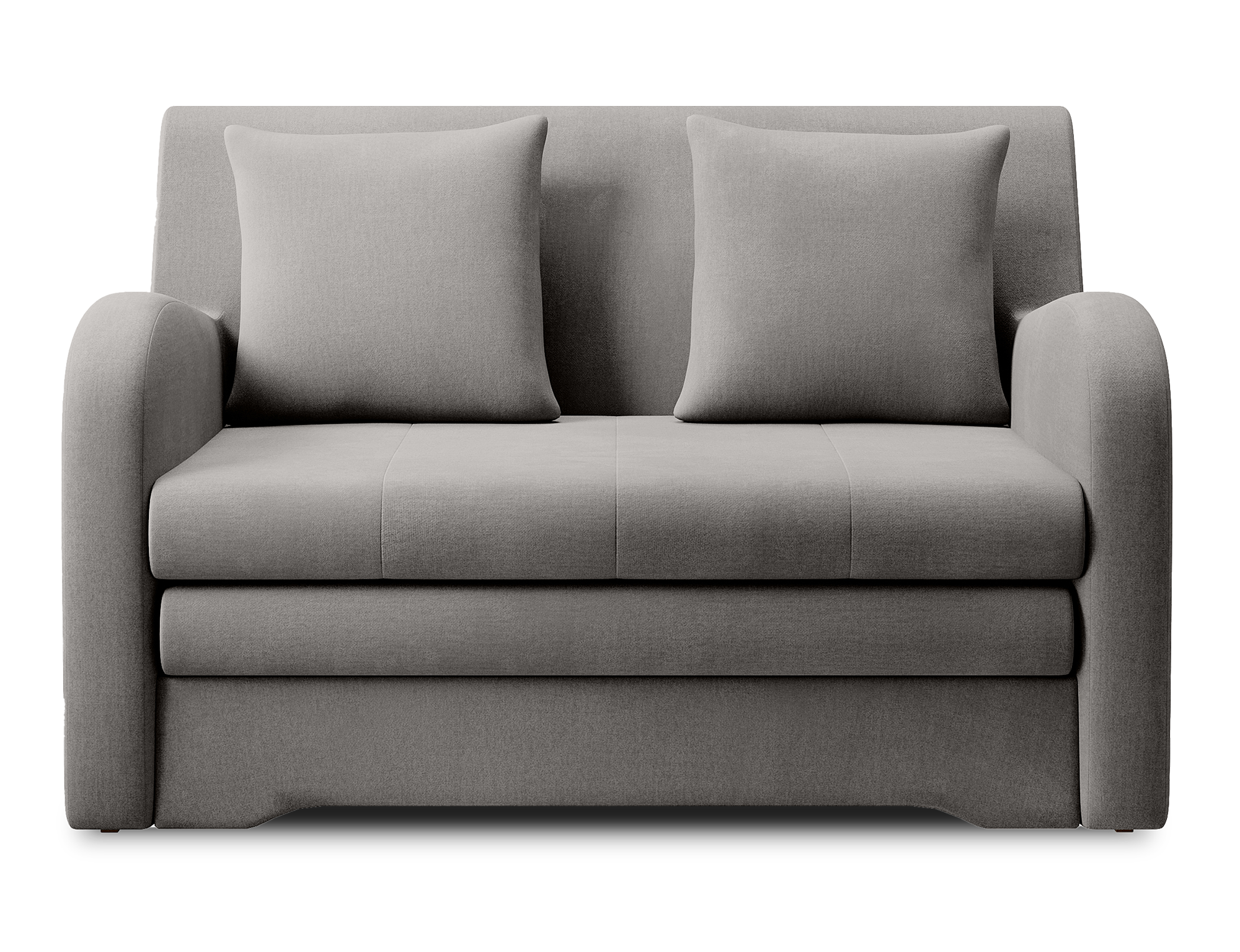 Ario Condo Style 2 Seater Storage Sleeper Sofa - Grey