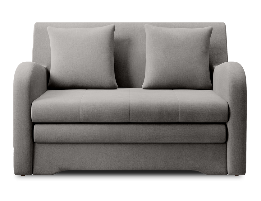 Ario Condo Style 2 Seater Storage Sleeper Sofa - Grey