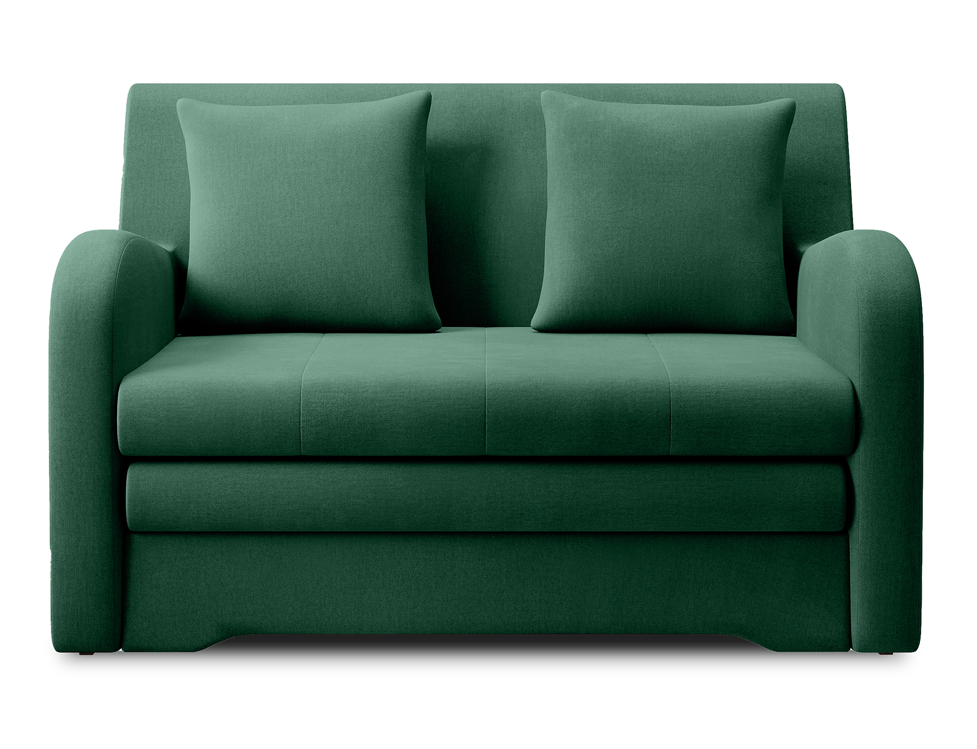 Ario Condo Style 2 Seater Storage Sleeper Sofa - Green