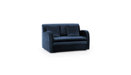 Ario Condo Style 2 Seater Storage Sleeper Sofa - Blue