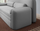 Elioss 3 Seater Storage Sleeper Sofa - Light Grey